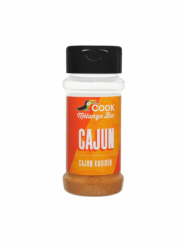 Cook Cajun-Gewürzmischung – Biologisch in einer 35g Packung