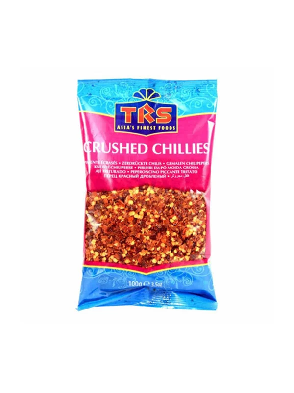TRS Chili zerkleinerte Flocken extra scharf in einer 100g Packung