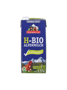 H-Bio Alpenmilch laktosefrei 3,5% 1000ml - Biologisch Berchtesgardener Land