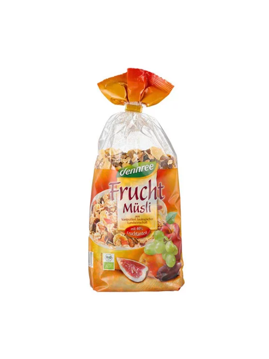 Dennree Früchtemüsli – Biologisch in einer 750g Packung
