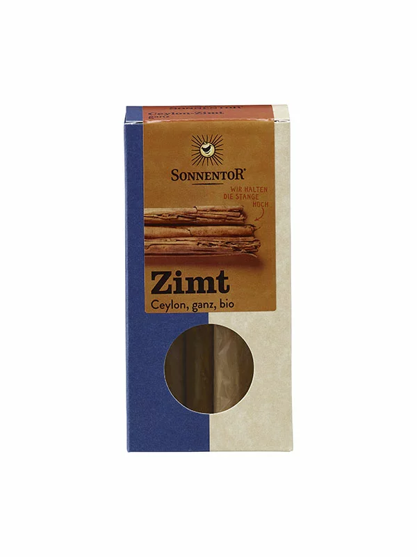 Sonnentor Zimtstangen Ceylon – Biologisch in einer 18g Packung