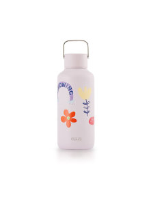 Edelstahlflasche Flower Power BPA-frei – 600ml Equa
