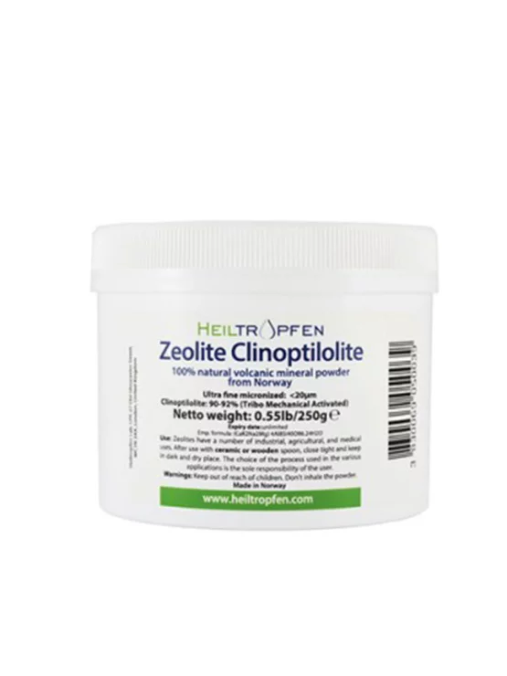 Heiltropfen Zeolith Klinoptilolith – 100% rein aktiviert in einer 250g Packung