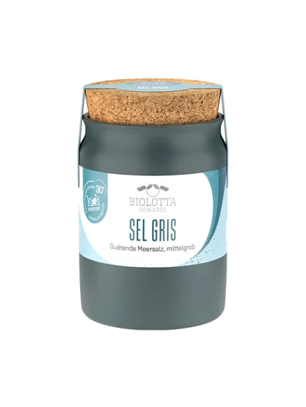 BioLotta Sel Gris - Guérande Meersalz mittelgrob in einer 140g Packung