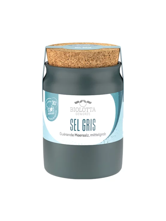 BioLotta Sel Gris - Guérande Meersalz mittelgrob in einer 140g Packung