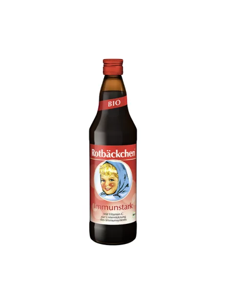 Rotbäckchen Saft für die Immunität – Biologisch in einer 750ml Packung