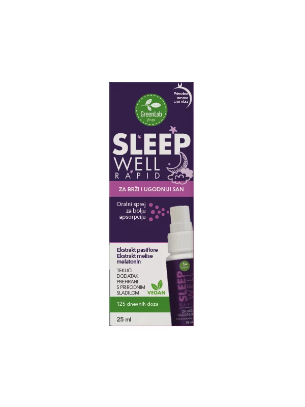 Green lab Sleep well Spray in einer Packung von 25ml