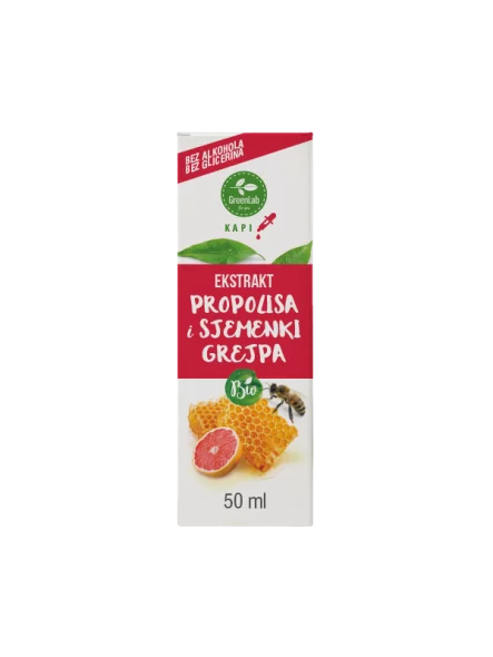 Grapefruitkernextrakt mit Propolis Biologisch - 50ml Green lab