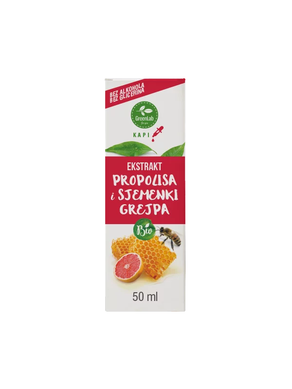 Grapefruitkernextrakt mit Propolis Biologisch - 50ml Green lab