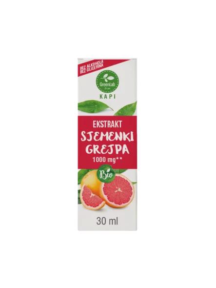 Grapefruitkernextrakt 1000mg Biologisch - 30ml Green lab