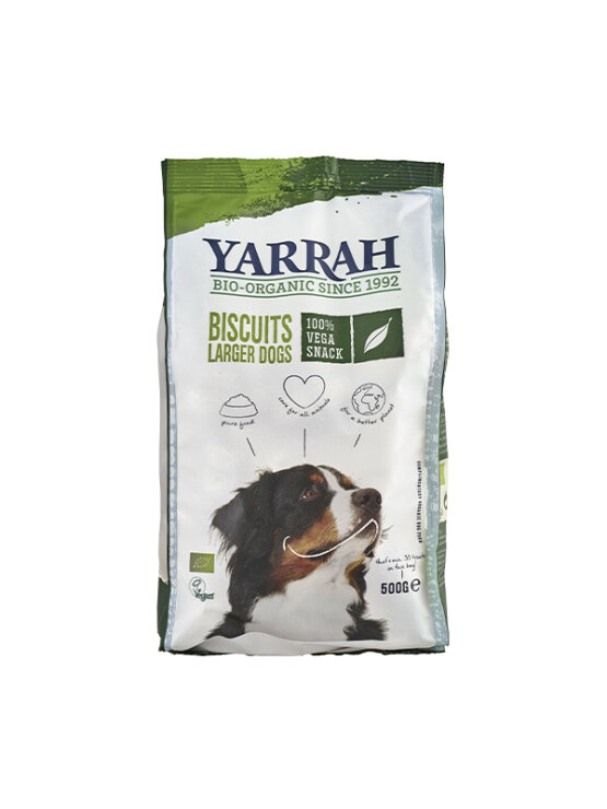 Ergänzungsfuttermittel für Hunde großer Rassen Vegan – Biologisch 500g Yarrah