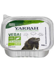Alleinfuttermittel für ausgewachsene Hunde Gemüse Getreidefrei - Biologisch 150g Yarrah