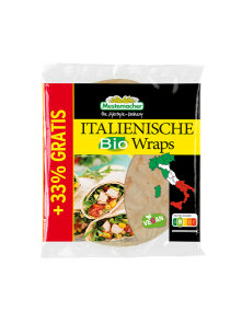 Mestemacher Italienische Bio Wraps in der 300g Packung
