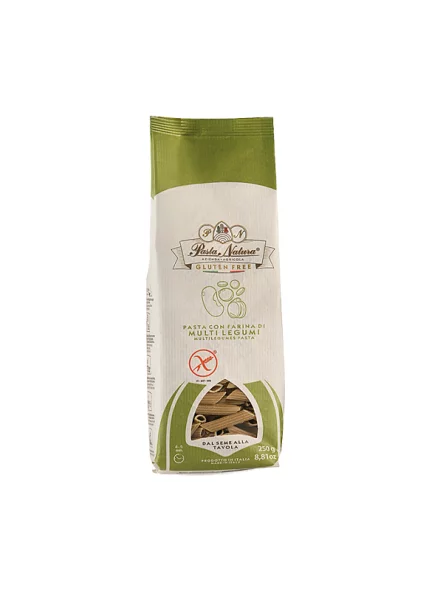 Pasta Natura Hülsenfruchtnudeln Penne – Glutenfrei in einer 250g Verpackung