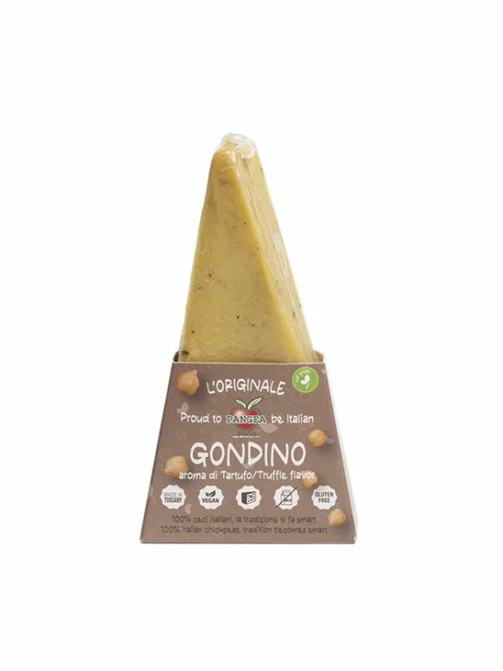 Pangea Food Veganer Käse Gondino mit Trüffelgeschmack – Glutenfrei in einer 200g Packung