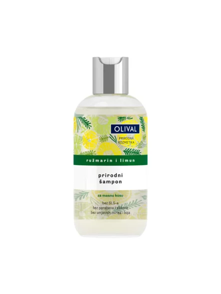 Natürliches Shampoo Rosmarin & Zitrone – 250ml Olival