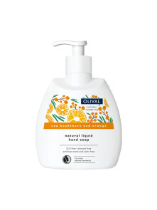 Natürliche flüssige Handseife Sanddorn & Orange - 300ml Olival