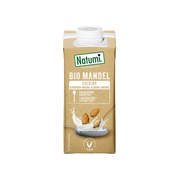 Mandelcreme – Biologisch 200ml Natumi