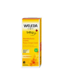 Babycreme für empfindliche Haut im Windelbereich mit Ringelblume – 50ml Weleda