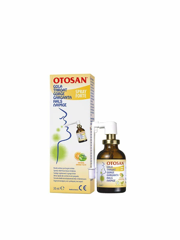 Otosan Halsspray Forte – Biologisch in Verpackung von 30ml