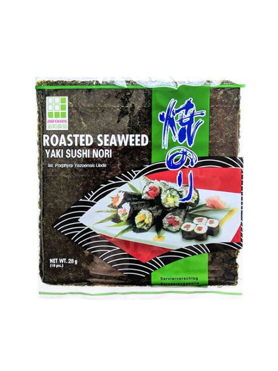 Algen für Sushi Silber – gebraten 28g JhFoods