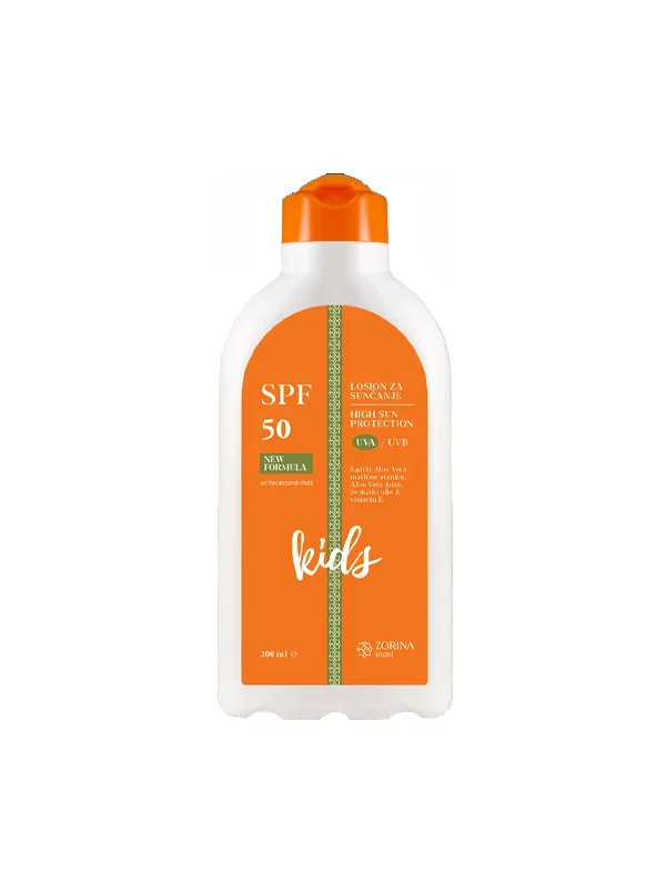 Sonnencreme für Kinder mit LSF 50+ – 200ml Zorina Mast