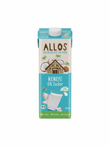 Kokosgetränk ohne Zucker - Biologisch 1000ml Allos