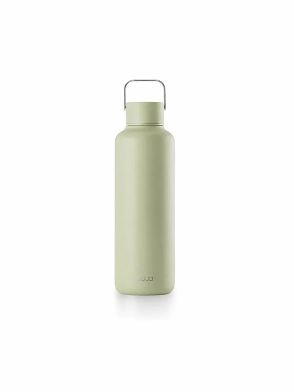 Equa Edelstahl-Thermosflasche Timeless Matcha BPA-frei – 600ml Flasche