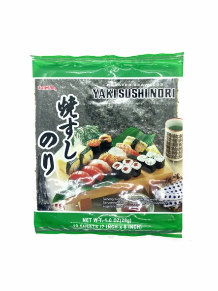 Nori-Algen für Sushi - gebraten 28g He Zhou Wu