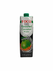 Kokoswasser aus gebratenen Kokosnüssen – 1000ml Foco