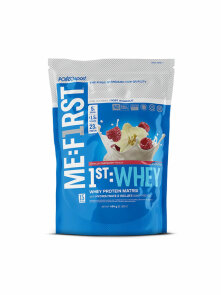 Molkenprotein Vanille & Himbeere – 454g Me:First