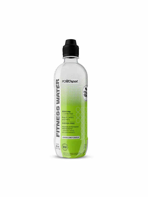 Polleo Sport Fitnesswasser mit L-Carnitin in Plastikflasche von 500ml