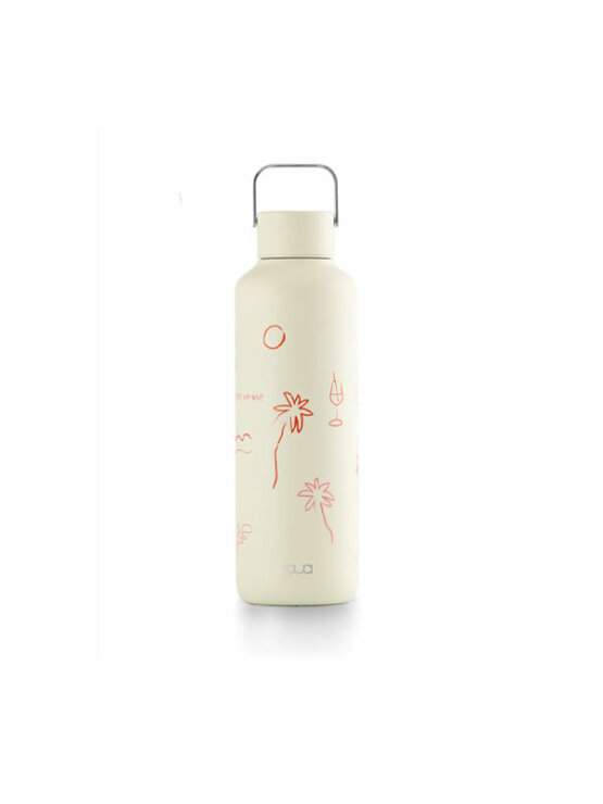 Equa  Edelstahl-Thermosflasche Timeless C'est la vie BPA-frei – 600ml
