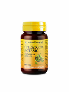 Nature Essentiel Kaliumcitrat 500 mg – 120 Kapseln in Glasflasche