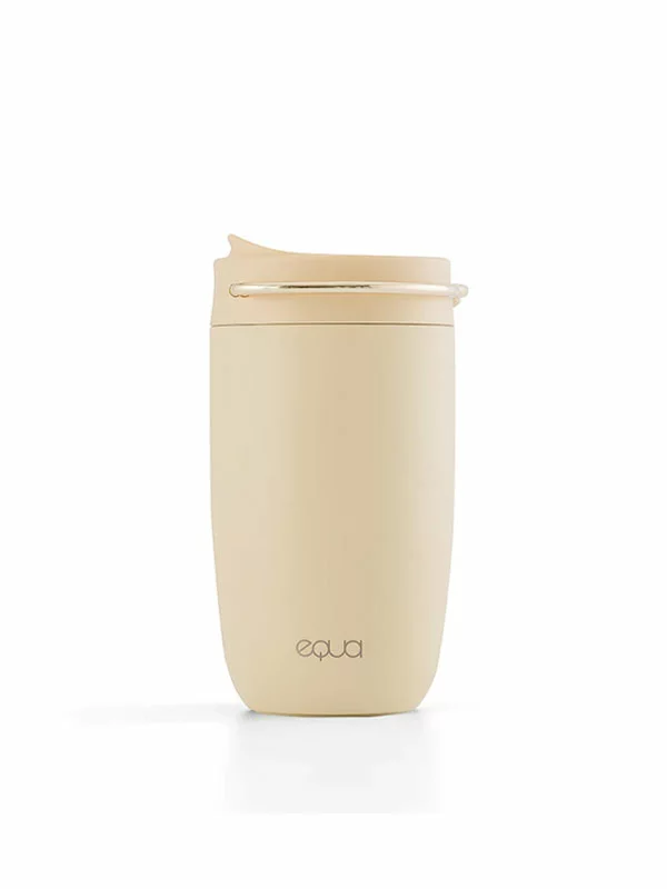 Equa Edelstahl-Thermobecher Butter mit Volumen von 300ml