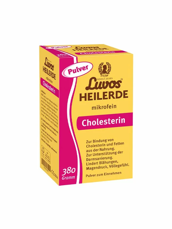 Luvos Heilerde zur oralen Anwendung Cholesterin in Verpackung von 380g