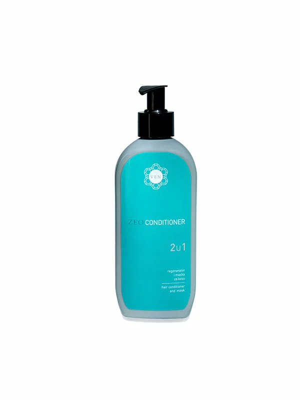 Zeotex Zeo natürliche 2in1 Haarspülung in Plastikflasche mit Pumpe von 290ml