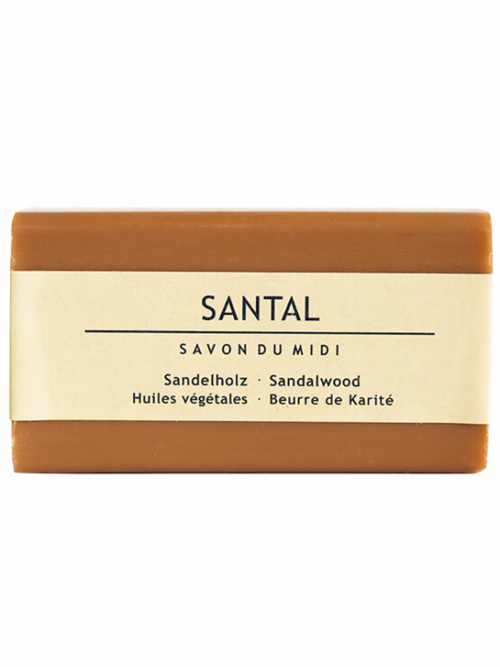 Feste Seife Sandelholz und Sheabutter – 100g Savon du Midi