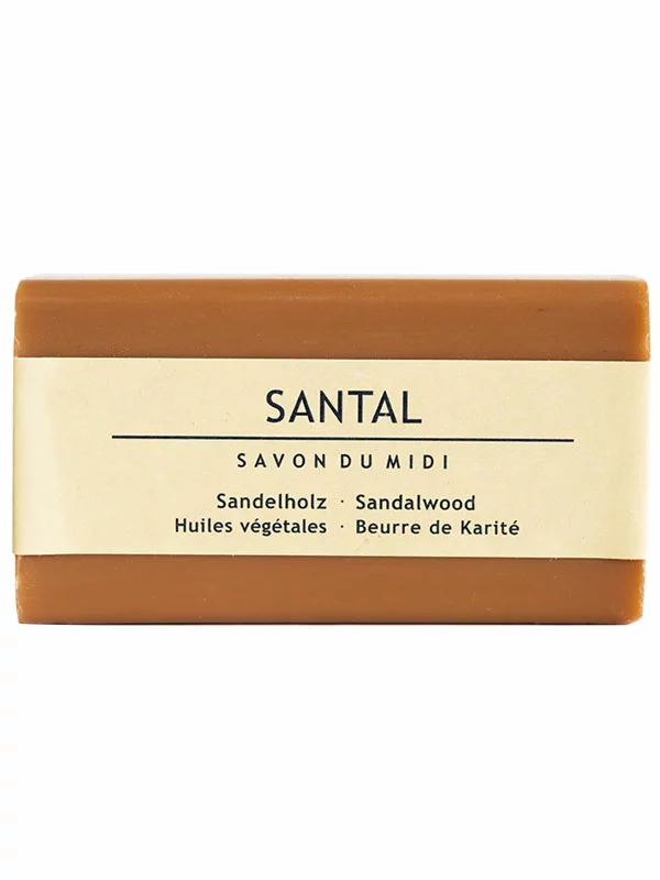 Savon du Midi Feste Seife Sandelholz und Sheabutter von 100g