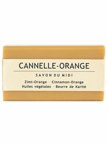 Feste Seife Orange-Zimt & Sheabutter – 100g Savon du Midi