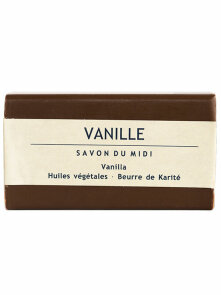 Feste Seife Vanille- und Sheabutter – 100g Savon du Midi