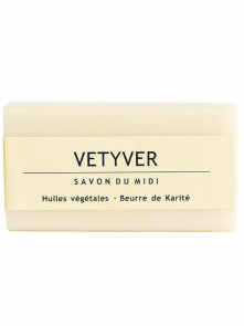 Feste Seife Vetyver für Männer – 100g Savon du Midi