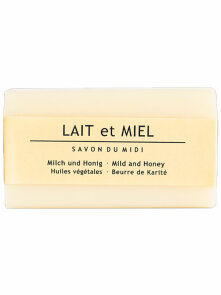 Feste Seife mit Honigmilch und Sheabutter – 100g Savon du Midi