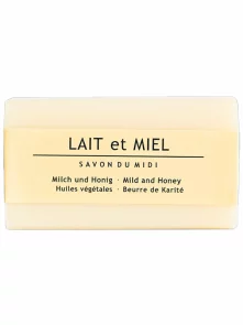 Savon du Midi Feste Seife mit Honigmilch und Sheabutter von 100g