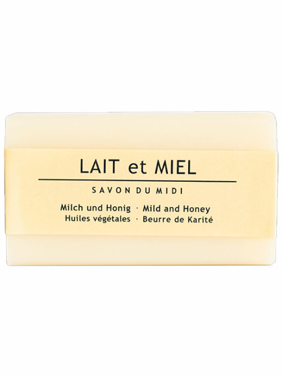 Feste Seife mit Honigmilch und Sheabutter – 100g Savon du Midi