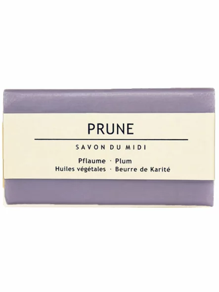 Savon du Midi Feste Seife Pflaumen- und Sheabutter von 100g