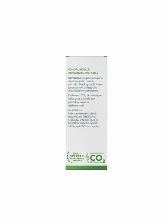 Green lab CBD-Öl 20 % in Verpackung von 10ml Vorderseite
