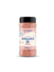 Himalaya-Salz im Glas – fein, jodiert, 100g Nutrigold