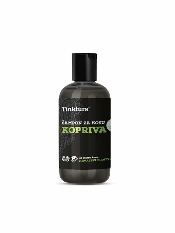 Tinktura Brennnessel-Shampoo für fettiges Haar in Plastikflasche von 200ml