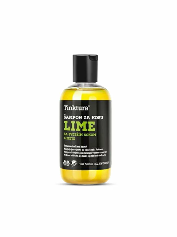 Tinktura Shampoo Limette in Plastikflasche von 250ml